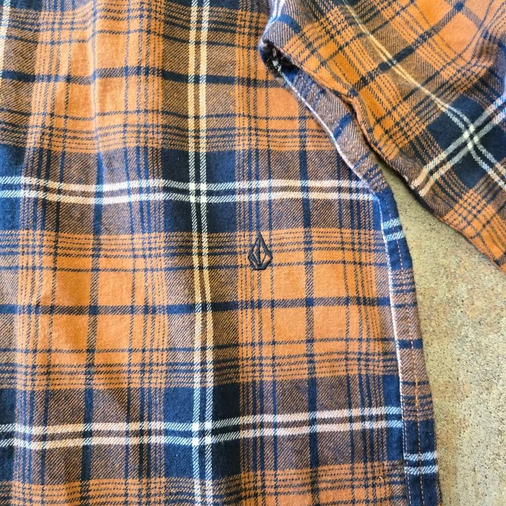 Volcom Caden Plaid Long Sleeve Flannel - New with tags ORP $65 Men's XXL - Picture 9 of 9